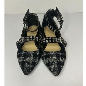 Marc Fisher Alen Two-Strap Flats 9